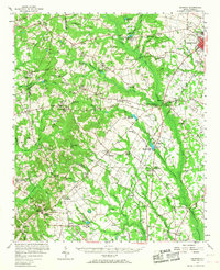Ashwood topographic map thumbnail