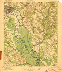 Augusta 1921 topographic map thumbnail