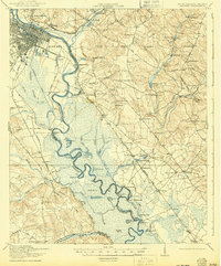 Augusta 1921 topographic map thumbnail