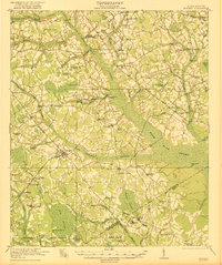 Bowman 1921 topographic map thumbnail