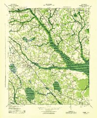 Bowman 1943 topographic map thumbnail
