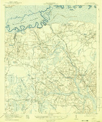 Chicora 1921 topographic map thumbnail