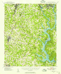 Clover 1947 topographic map thumbnail