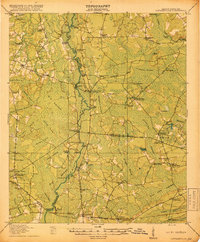 Cottageville 1918 topographic map thumbnail