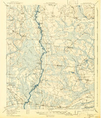 Cottageville 1918 topographic map thumbnail