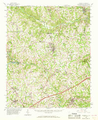 Cowpens 1959 topographic map thumbnail