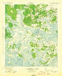 Edisto Island 1943 topographic map thumbnail