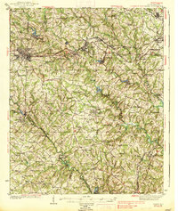 Greer 1938 topographic map thumbnail