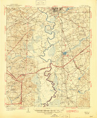 Hagood 1938 topographic map thumbnail