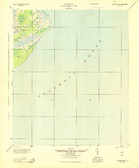 Hilton Head 1945 topographic map thumbnail