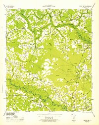 Indiantown 1946 topographic map thumbnail