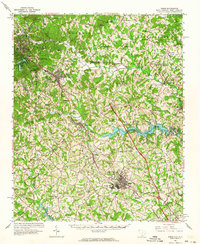 Inman 1961 topographic map thumbnail