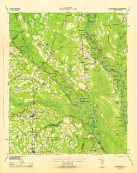 Johnsonville 1946 topographic map thumbnail
