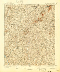 Kings Mountain 1908 topographic map thumbnail