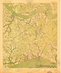 Manning 1921 topographic map thumbnail
