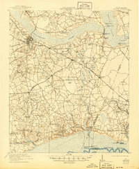 Manning 1921 topographic map thumbnail