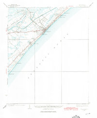Myrtle Beach 1937 topographic map thumbnail