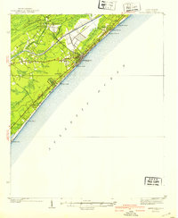 Myrtle Beach 1940 topographic map thumbnail
