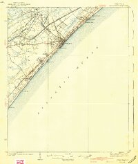 Myrtle Beach 1940 topographic map thumbnail