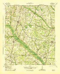 Olar 1943 topographic map thumbnail