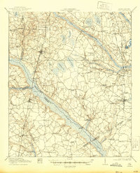 Olar 1919 topographic map thumbnail