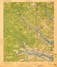 Ravenels 1920 topographic map thumbnail