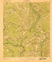 Ridgeville 1920 topographic map thumbnail