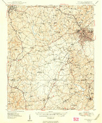 Rock Hill 1949 topographic map thumbnail