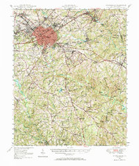 Spartanburg 1947 topographic map thumbnail