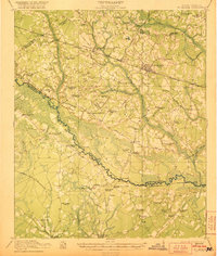 St. George 1921 topographic map thumbnail