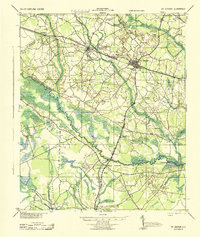 St. George 1944 topographic map thumbnail