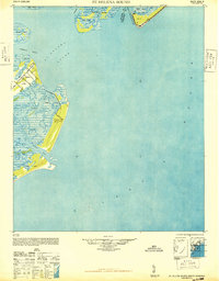 St. Helena Sound 1948 topographic map thumbnail