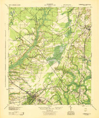 Summerville 1944 topographic map thumbnail