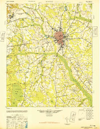 Sumter 1946 topographic map thumbnail