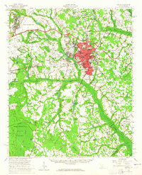 Sumter 1957 topographic map thumbnail