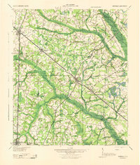 Varnville topographic map thumbnail
