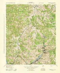 Warrenville topographic map thumbnail