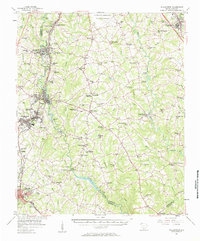 Williamston topographic map thumbnail