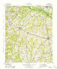 Williston 1943 topographic map thumbnail