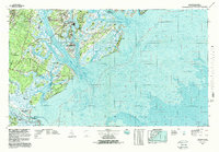 Beaufort 1978 topographic map thumbnail