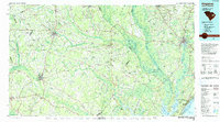 Kingstree 1986 topographic map thumbnail