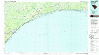 Myrtle Beach 1986 topographic map thumbnail