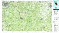 Spartanburg 1986 topographic map thumbnail
