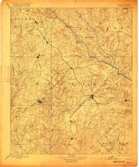 Abbeville 1892 topographic map thumbnail