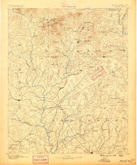 Pickens 1888 topographic map thumbnail