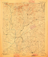 Pickens 1894 topographic map thumbnail
