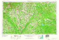 Florence 1953 topographic map thumbnail