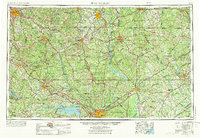 Spartanburg 1953 topographic map thumbnail