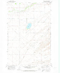 Ackley Lake 1970 topographic map thumbnail