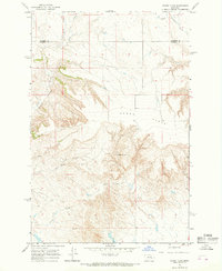 Acorn Flats 1965 topographic map thumbnail
